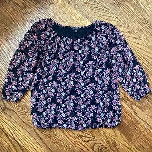 Ann Taylor Floral Top